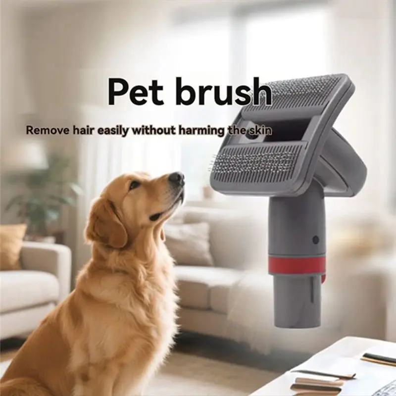 Pet Grooming Kit With V6 Converter For Dyson V7 V8 V10 V11 V15 Vacuum Attachment Dog Cat Pet Bed Brush Groom Tool SALES