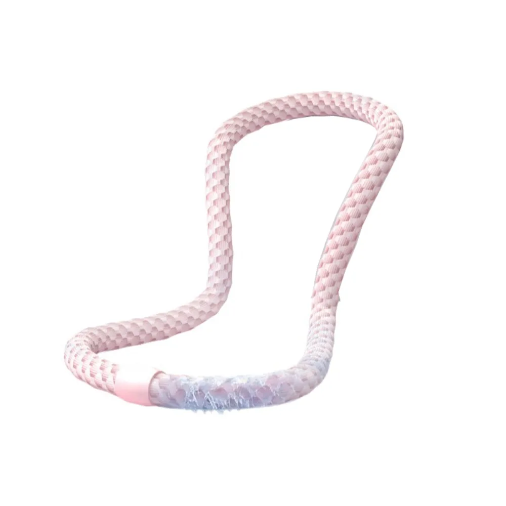 ice-silk-soft-fitness-hoop-silent-design-soft-spring-weight-loss-hoop-weighted-foldable-spring-yoga-circle-abdomen-training