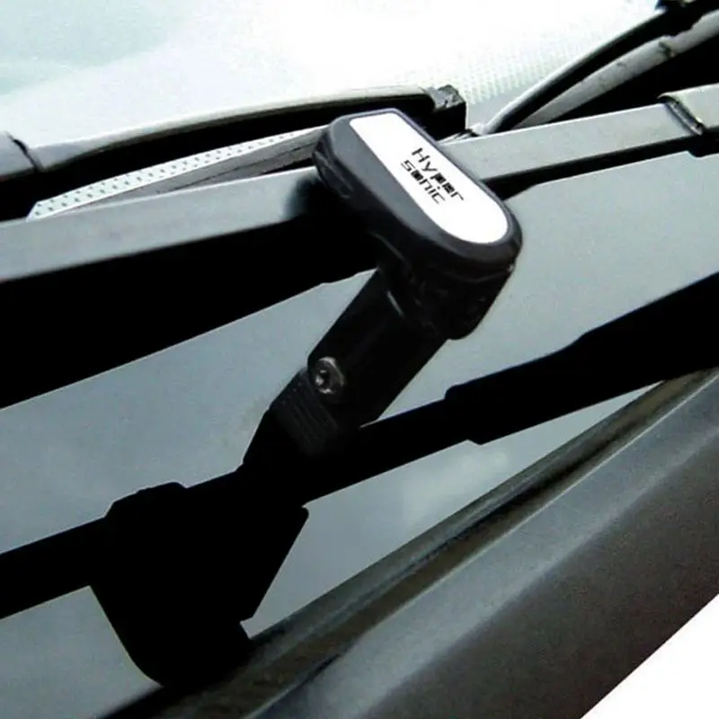 Hypersonic Black Wiper Stand Windshield Wiper Wing Windshield Wiper Blade Spoiler Mate Wing Auto Car Accessories H-P-6440 Left