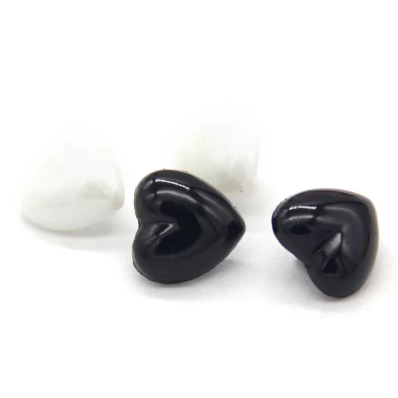 Black Heart Faux Pearl Plastic Sewing Buttons For Clothes Women Sleeve Shirt DIY Crafts Handmade Garment Accessories Wholesale