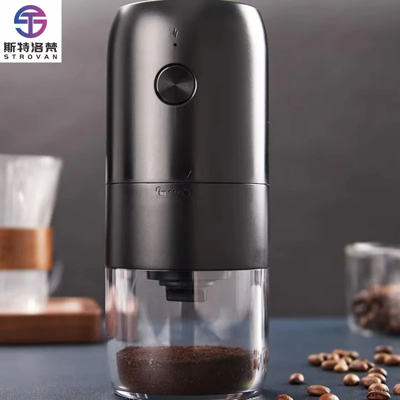 

STLF USB Rechargeable Electric Coffee Grinder Portable One-button Control Core Espresso Grinder Powerful Uniform Grinding