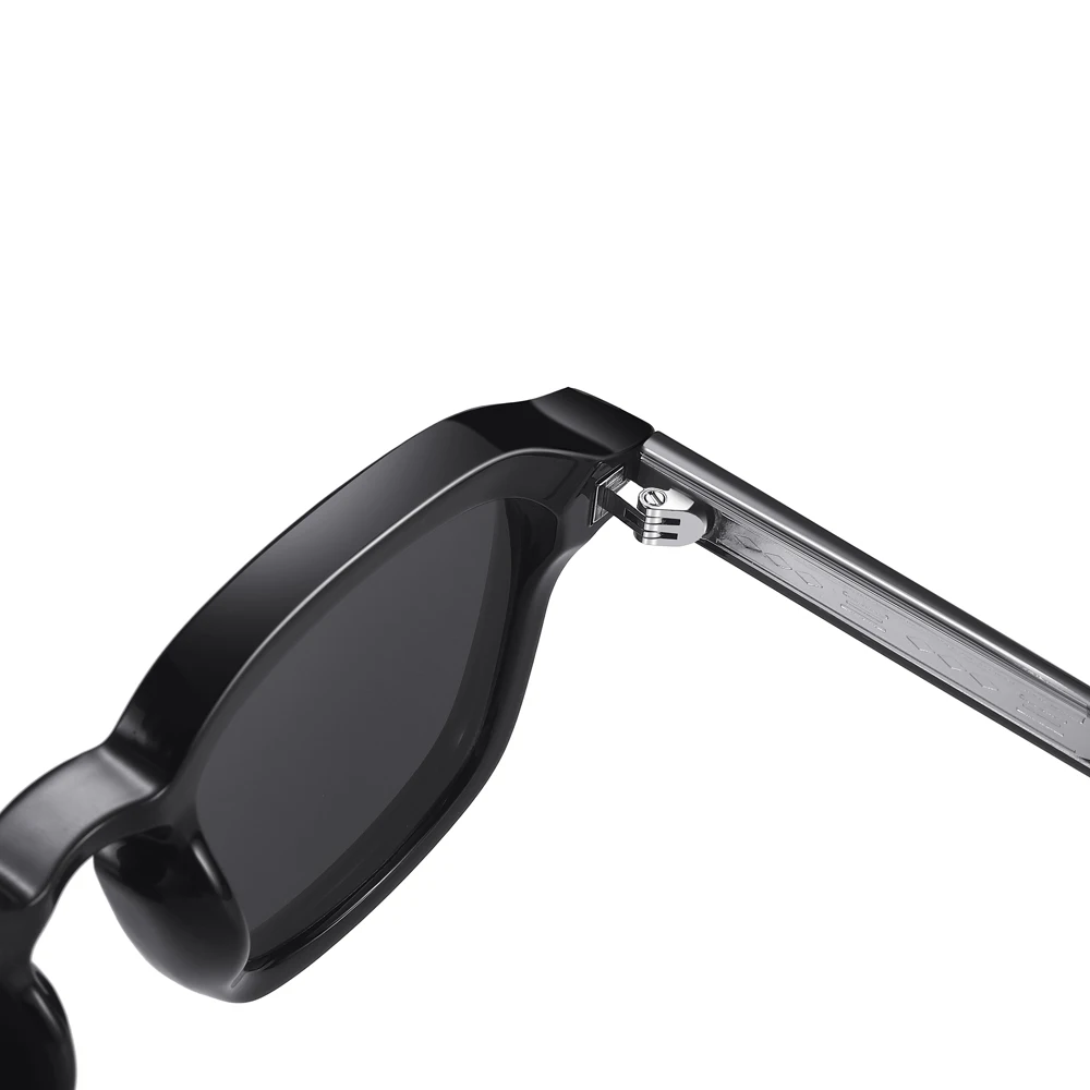 نظارات شمسية رجالية من Kachawoo بإطار CP مربع من الأسيتات نظارات شمسية كلاسيكية للنساء على الطراز الأوروبي الكلاسيكي UV400 بنمط ظلال باللون البني #4