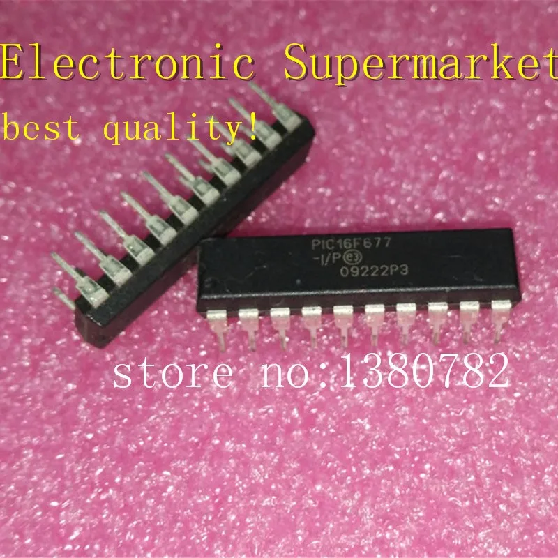 

Free Shipping 5pcs-100pcs PIC16F677-I/P DIP-20 IC In stock!