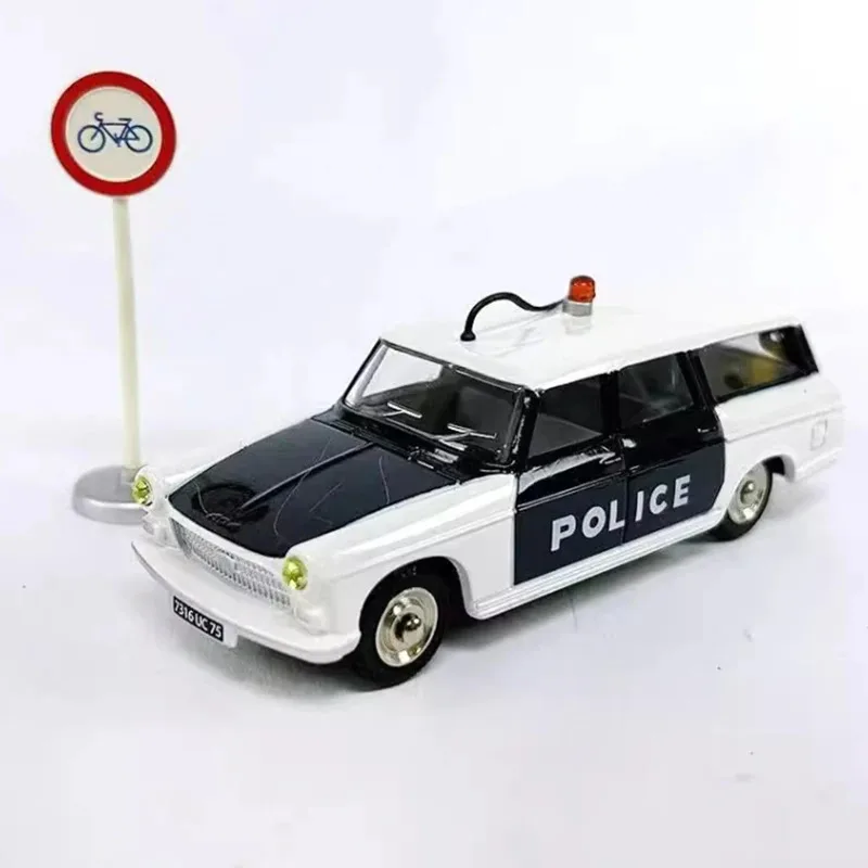 DINKY 1:43 Scale 404 Alloy Simulation Car Model Static Collection Decorated Holiday Gifts Toys Souvenir Gift