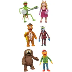 DST The Muppets 1 Anime Figure Scout and Rolf Gonzo and Fozzie Bear Action Figures 5-inch Joint Movable Model Children's Toy