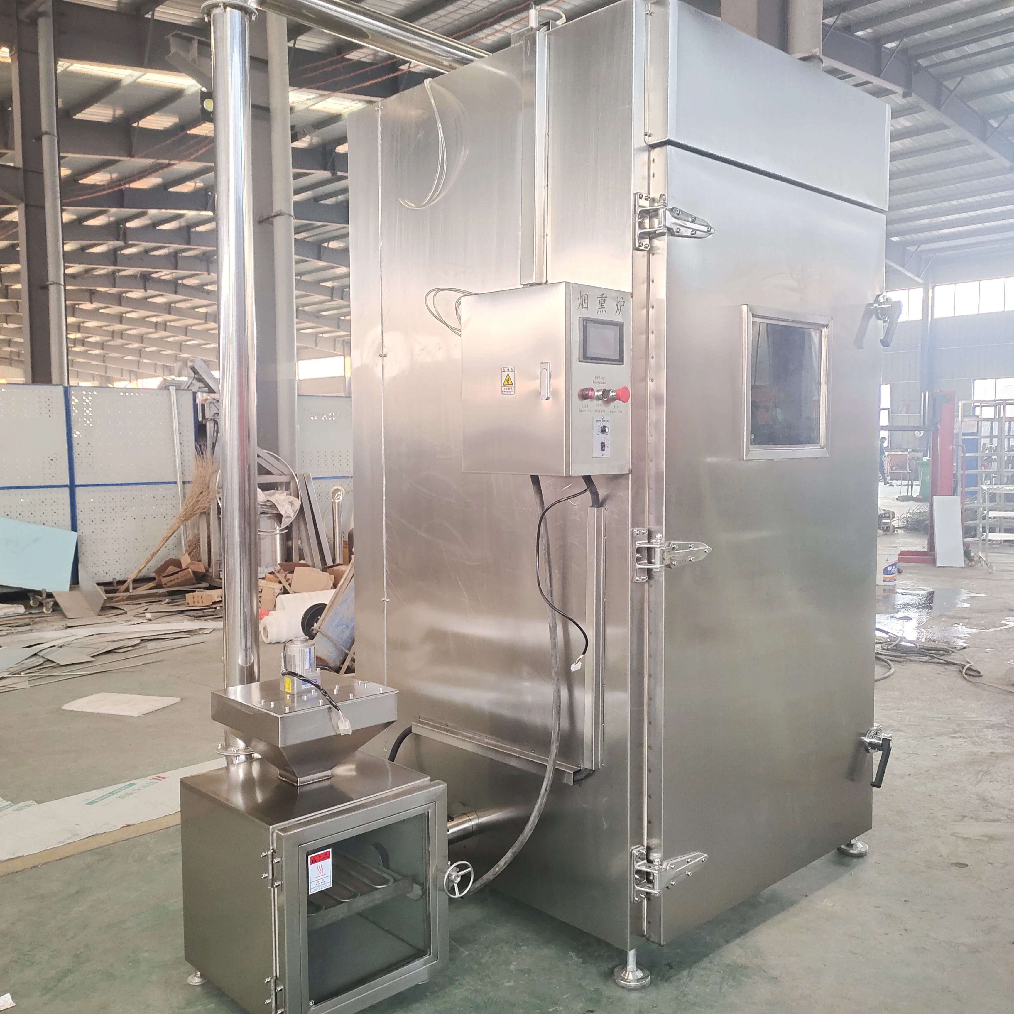 Automatic Oven for Cooking Meat Wood Seafood & Fish Portable Smoker Machinery