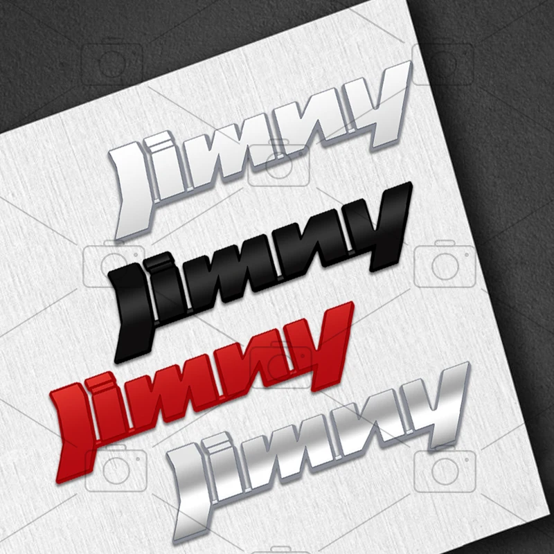 Car Metal Body For Suzuki Jimny JB43 JB23 JB64 H9 JB74 JA11 JB31 JB33 Logo Decals Grille Badge Trunk Emblems Sticker Accessories