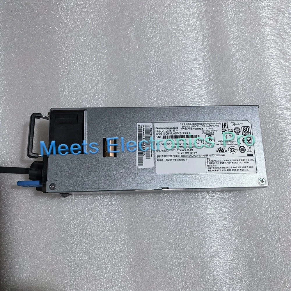 N5270M5 N5280M5 Server Power Supply CSU550AP-3-100 550W