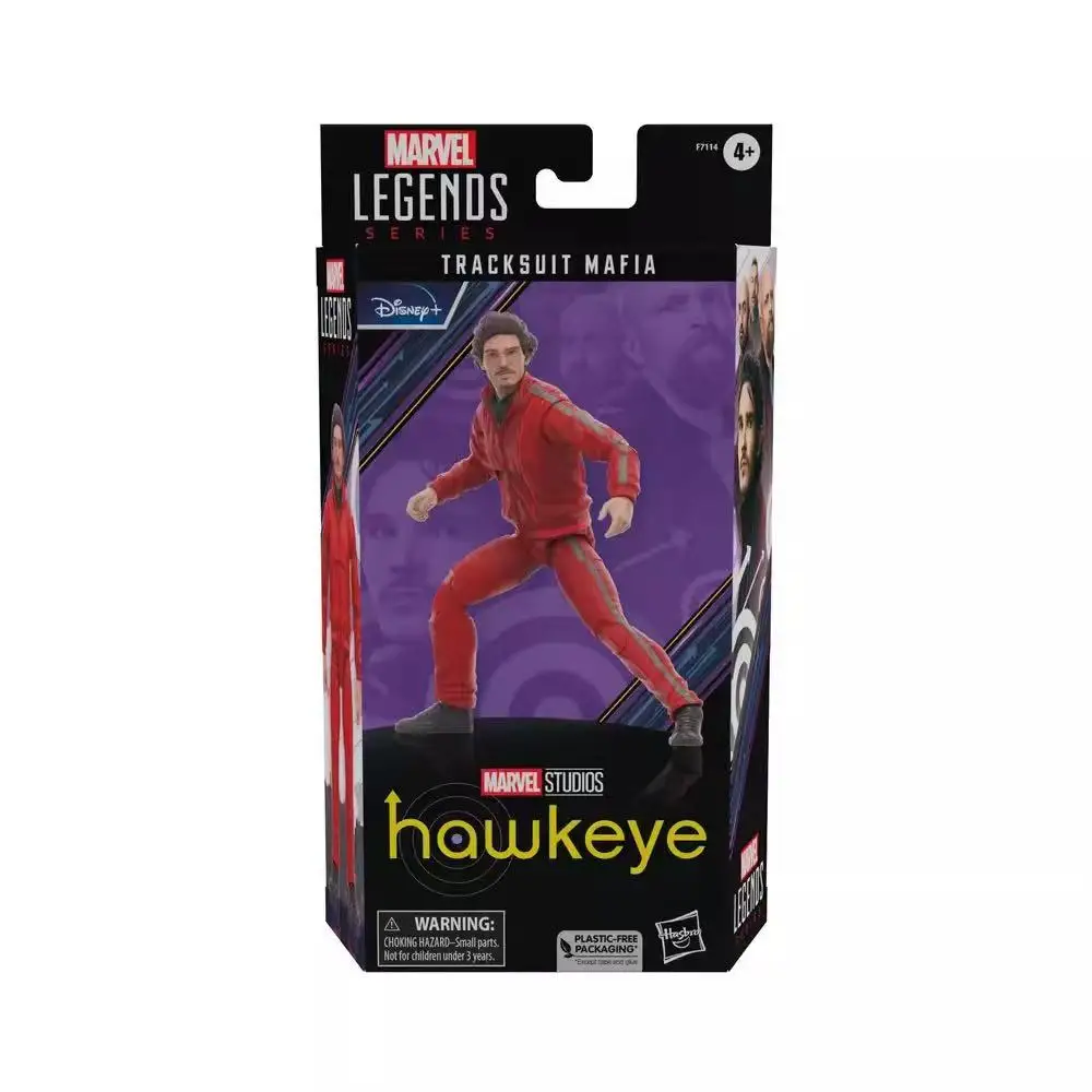 

Спортивная одежда Hasbro Marvel Legends Hawkeye Mafia, 6 дюймов, подвижная, 17979