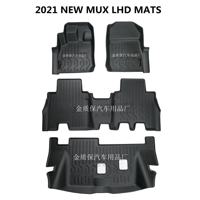 

Fit for 2021new ISUZU MUX car carpet ISUZU MUX car floor mats ISUZU MUX Full Set Trim to Fit For ISUZU MUX waterproof floor mats