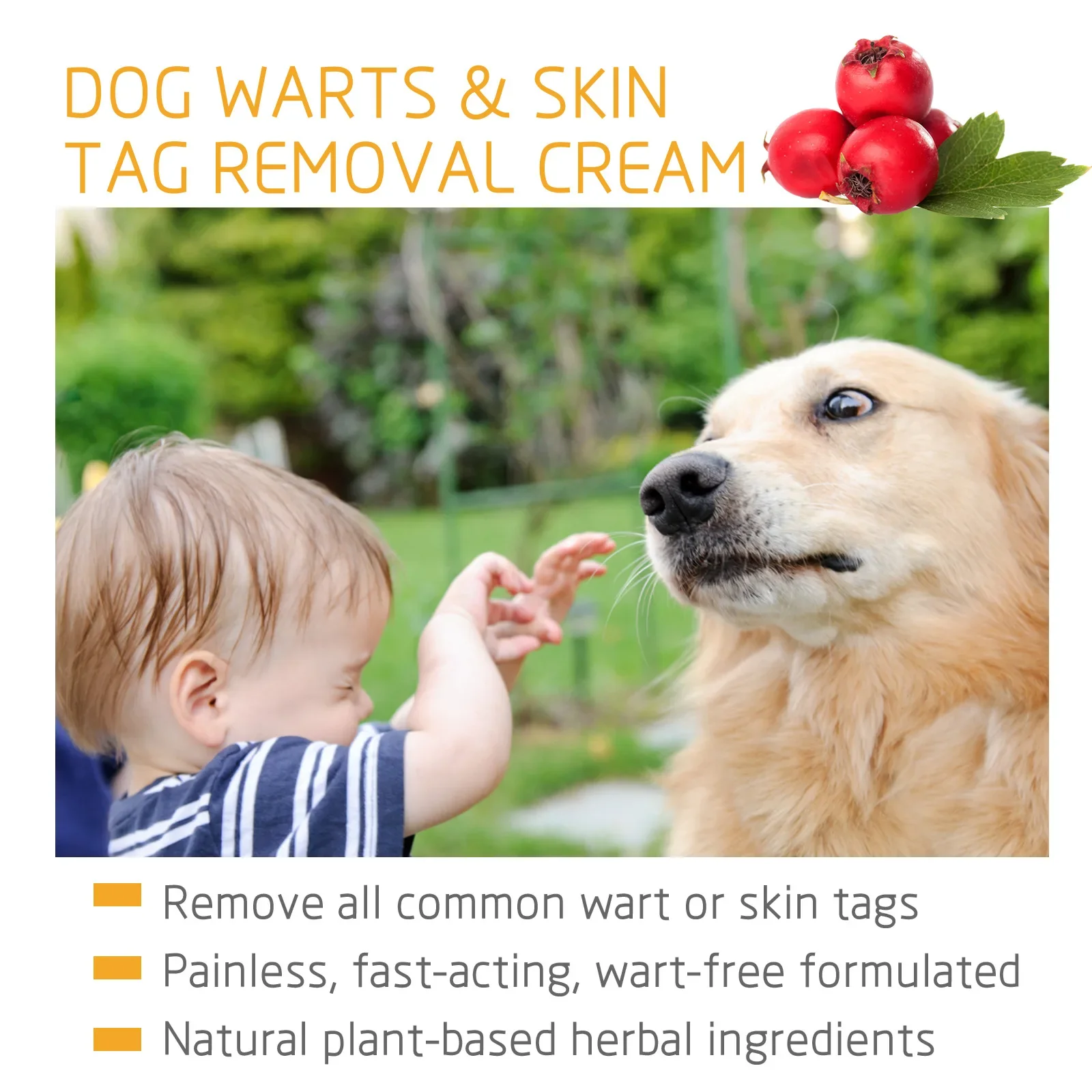 Pet Removal Wart Cream Diminish Skin Moles Corns Nourish Skin Wart Treatment Alleviate Discomfort No Irritation Pet Repair Cream