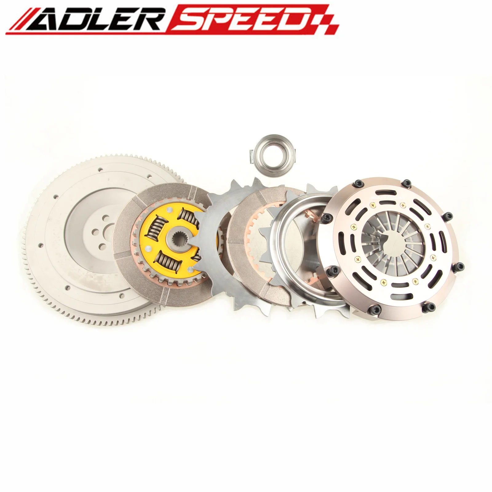 ADLERSPEED SPRUNG embrague de doble disco/Kit de embrague de doble disco de carreras para GEO TRACKER SUZUKI SIDEKICK X90 1.6L estándar WT