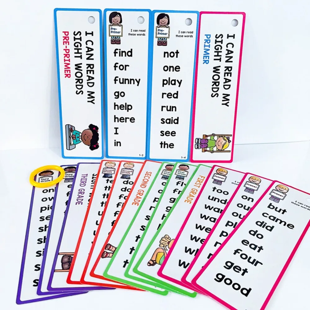 Visão Montessori Palavras Flashcards, Palavras Comuns Aprendendo Cartões, Vocabulário, Construindo Inglês, Listas