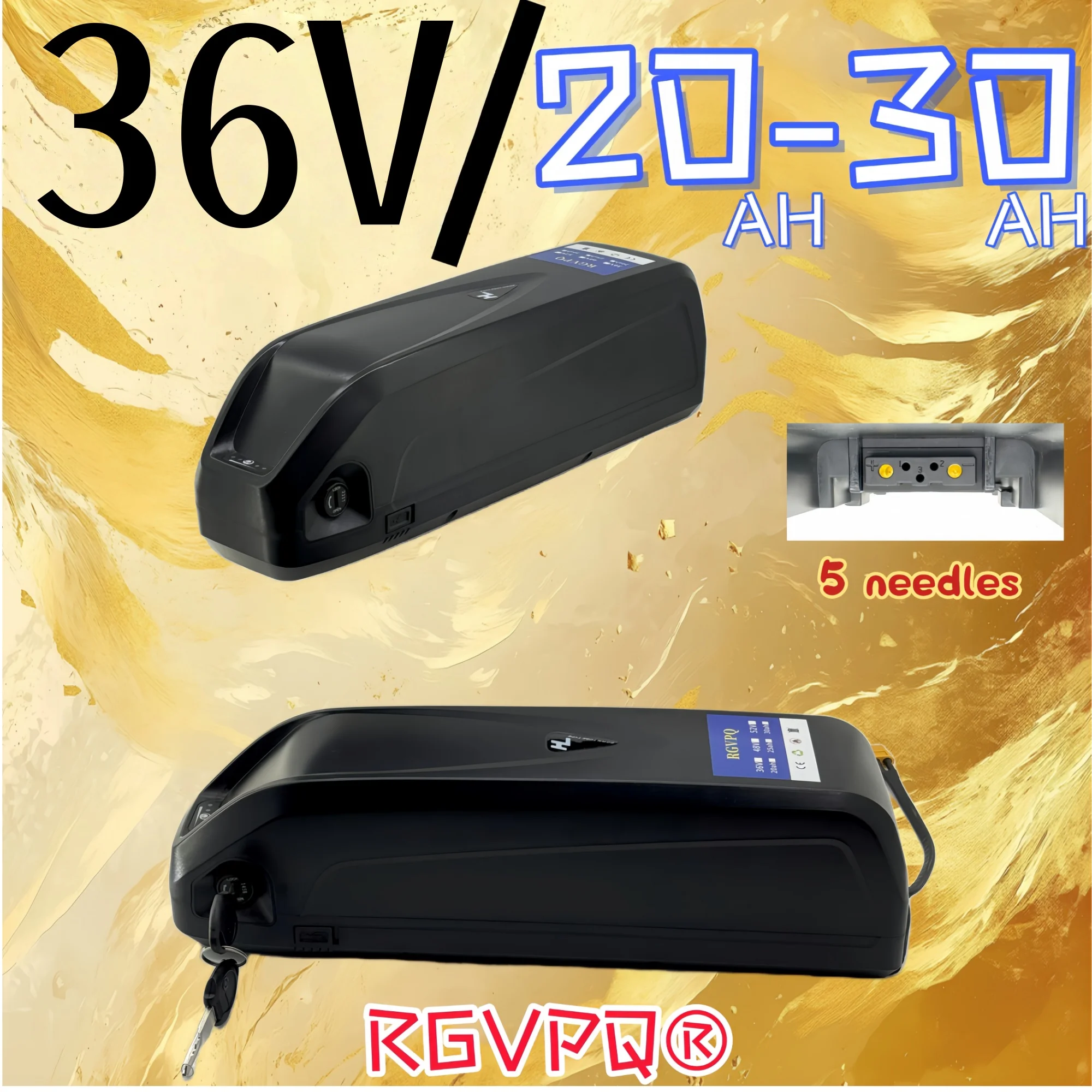 

Hailong 5-pin, 36V20ah lithium battery 18650 self modified crossbeam mountain power assisted bicycle with large capacity