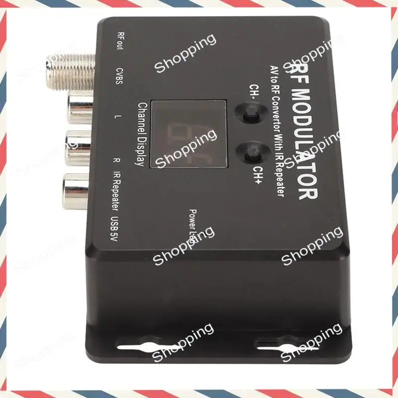 M20K RF Modulator Professional PAL NTSC 21 Channel AV To RF Convertor For Set Top Box DVR DVD