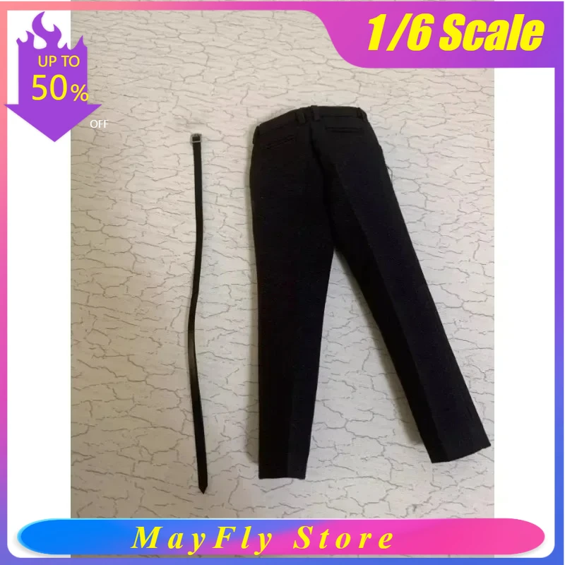 

Брюки солдата в масштабе 1/6 с поясом, аксессуары для кукол, модель для 12-дюймовых фигурок.