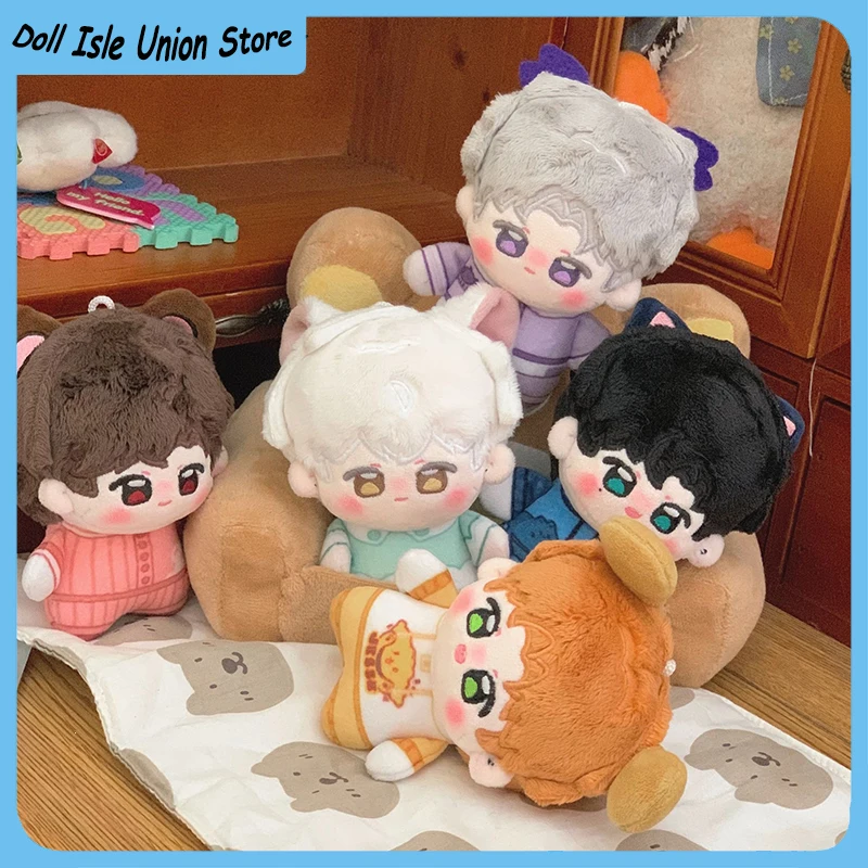 

Light and Night Osborn Evan Sariel Jesse Charlie Cute Q Version Printed Nunu Body 10cm Game Plush Stuffed Cotton Doll Toys