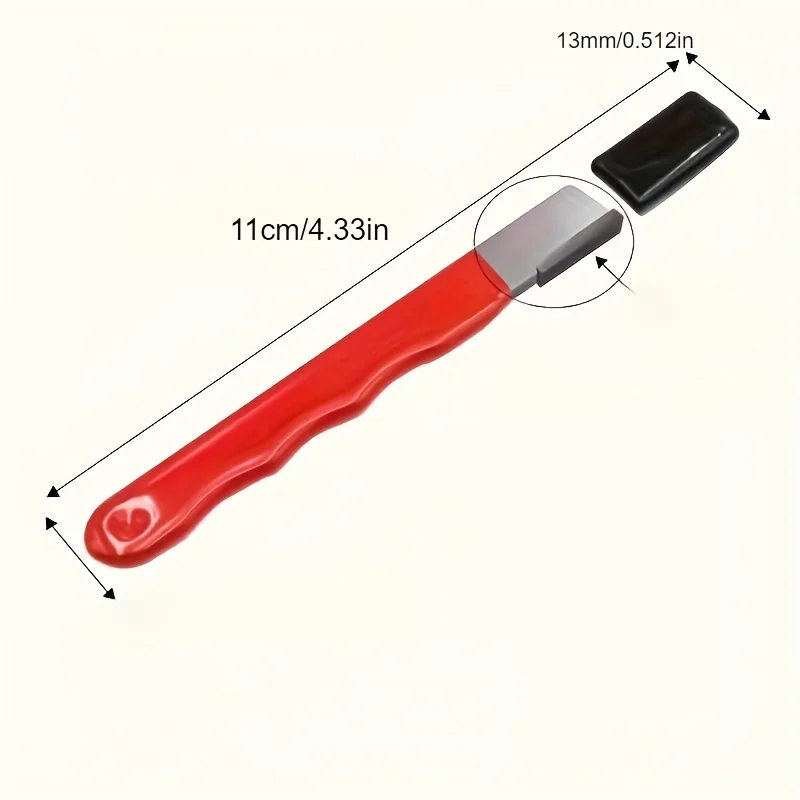 1PC Professional Knife Sharpeners - Tungsten, Diamond & Ceramic Stones, Suitable for All Types of Blades Including Pruning