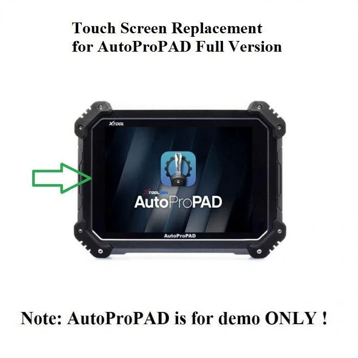 Touch Screen Digitizer Replacement for XTOOL AutoProPAD FULL Version Programmer