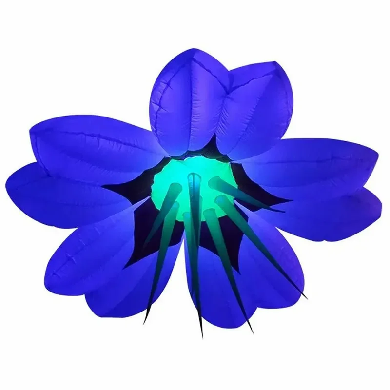 Custom Inflatable Hanging Flower with LED for Party or Wedding Decor