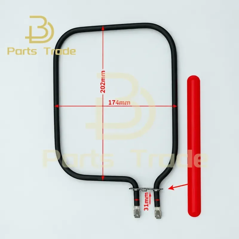 600W Heating Tube for Bread Machine Accessories Compatible with TM018 4705 4701 T12 T13 T15 T18 Replacement Part