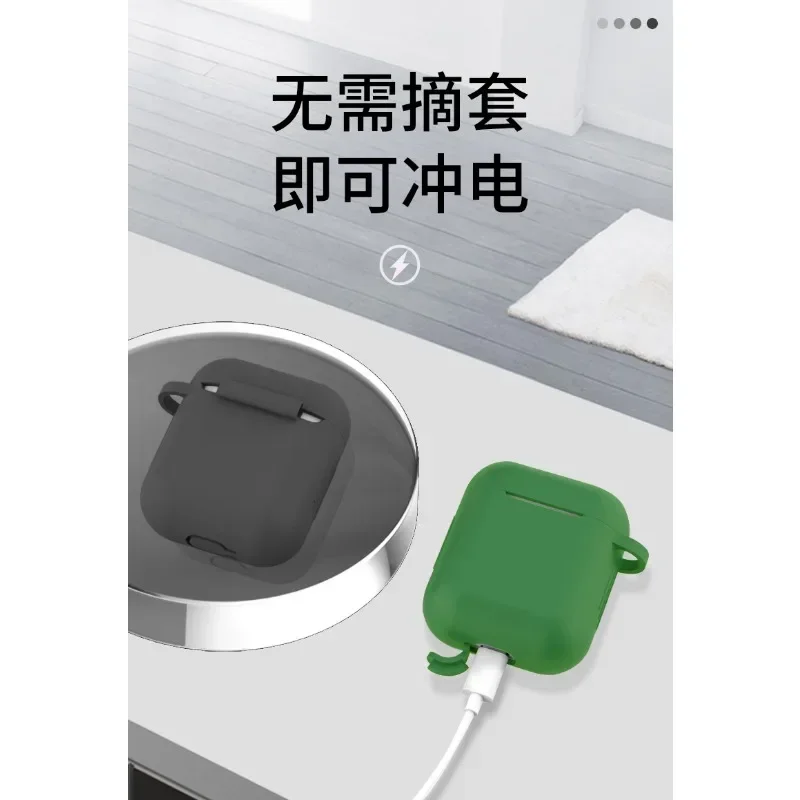 Apple Airpods 1 2 3용 부드러운 실리콘 케이스, Apple Airpods Pro 2 보호 커버 airpod 케이스