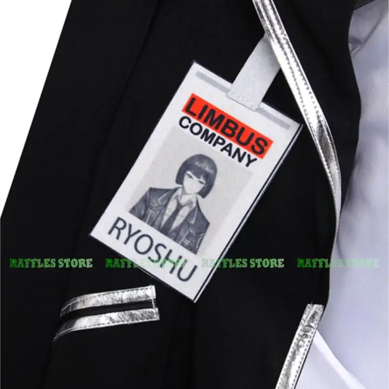 LC-B RyoShu Cosplay LIMBUS COMPANY Cosplay Uniformes Anime Cosplay Terno Festa de Halloween Homens Mulheres Roupas Uniformes
