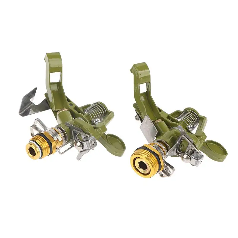 1/2 3/4 Inch Metal Pulsating Sprinkler 360 Degree Rocker Arm Rotating Lawn Watering Sprinklers For Garden Irrigation System