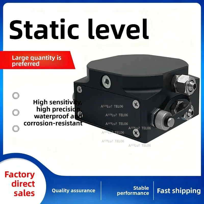 Differential Pressure Hydrostatic Level Sensor High-Precision Settlement Monitor for Bridge Foundation Survey