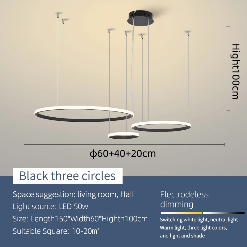 NEO Gleam Moderne Led Kronleuchter Lichter Für Wohnzimmer Esszimmer Schlafzimmer Bar Schnur Hängen Lampen Kronleuchter Gold/Verchromt 3