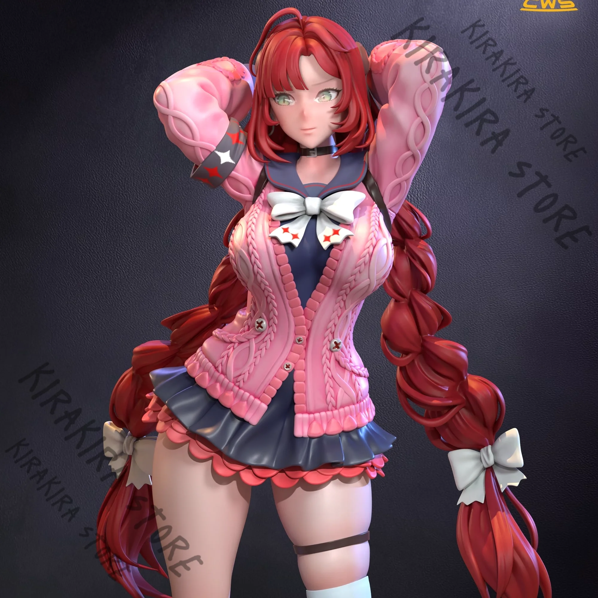 

Zenless Zone Zero Ukinami Yuzuha Cosplay Figurine Painting Garage Kits Mascot Ornaments Model Kit Manga Creativity Xmas Gift