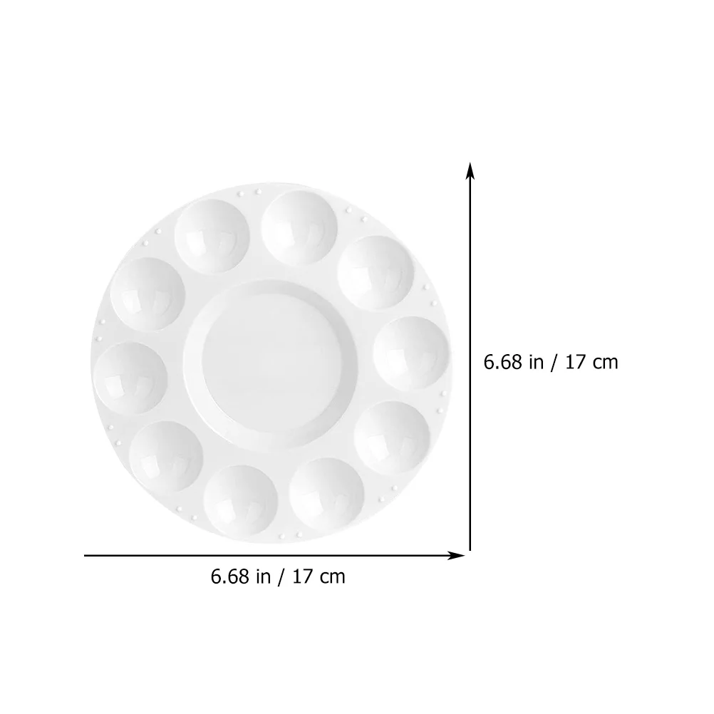 15 шт., 11 палитров, лоток для смешивания красок, лотки для рисования, пигментная живопись, многосеточная цветная пластина, пластиковая акварель, фиксация детей