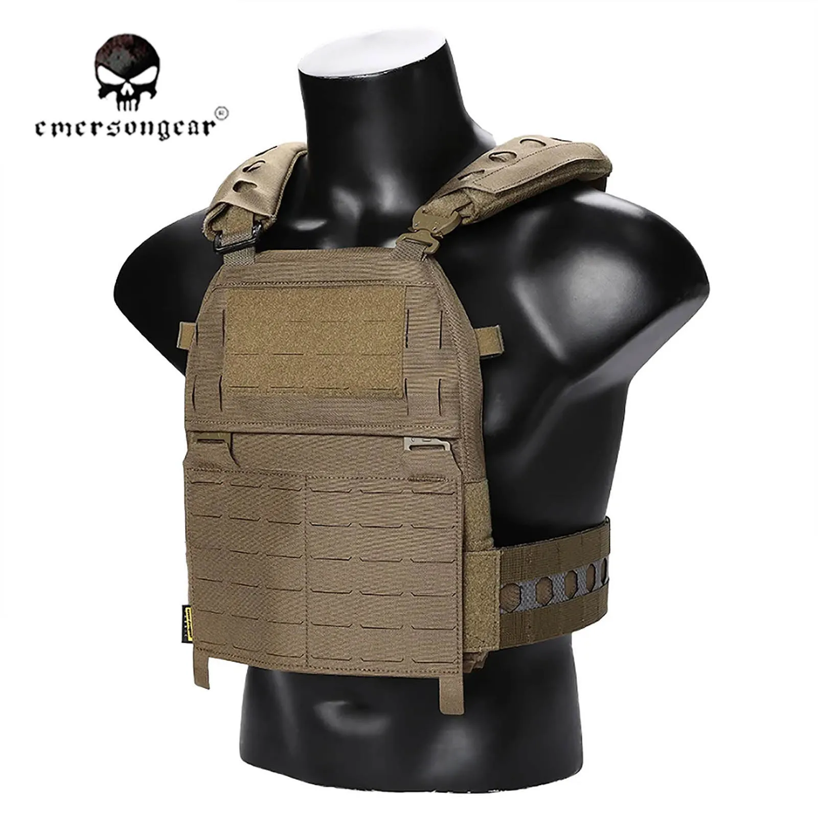 Emersongear FRO Style V5 Tactical Vest M Size Plate Carrier Paintball Body Protective Airsoft Hunting Combat Training