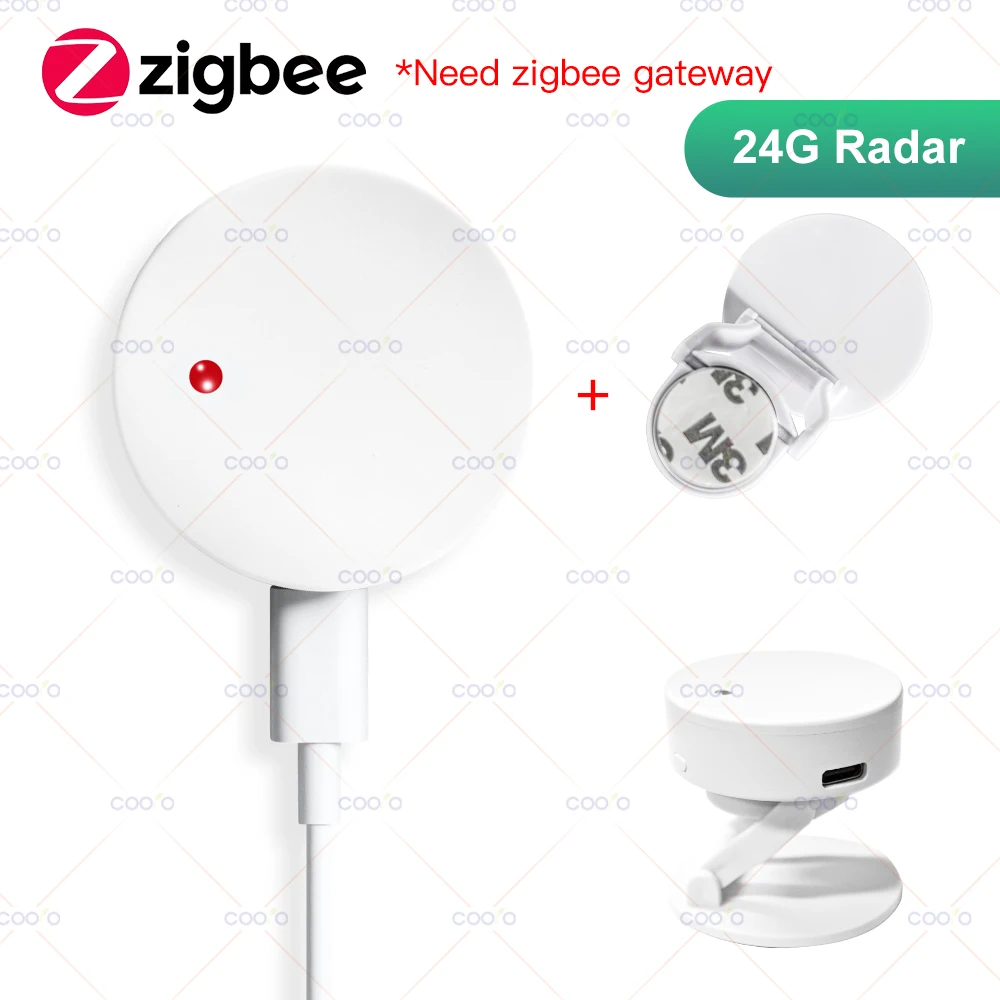 Tuya WiFi /Zigbee 24G Menschliche Anwesenheit Sensor Smart Menschlichen Körper PIR Sensor Radar Detektor Mikrowelle Motion Sensoren Home Automation