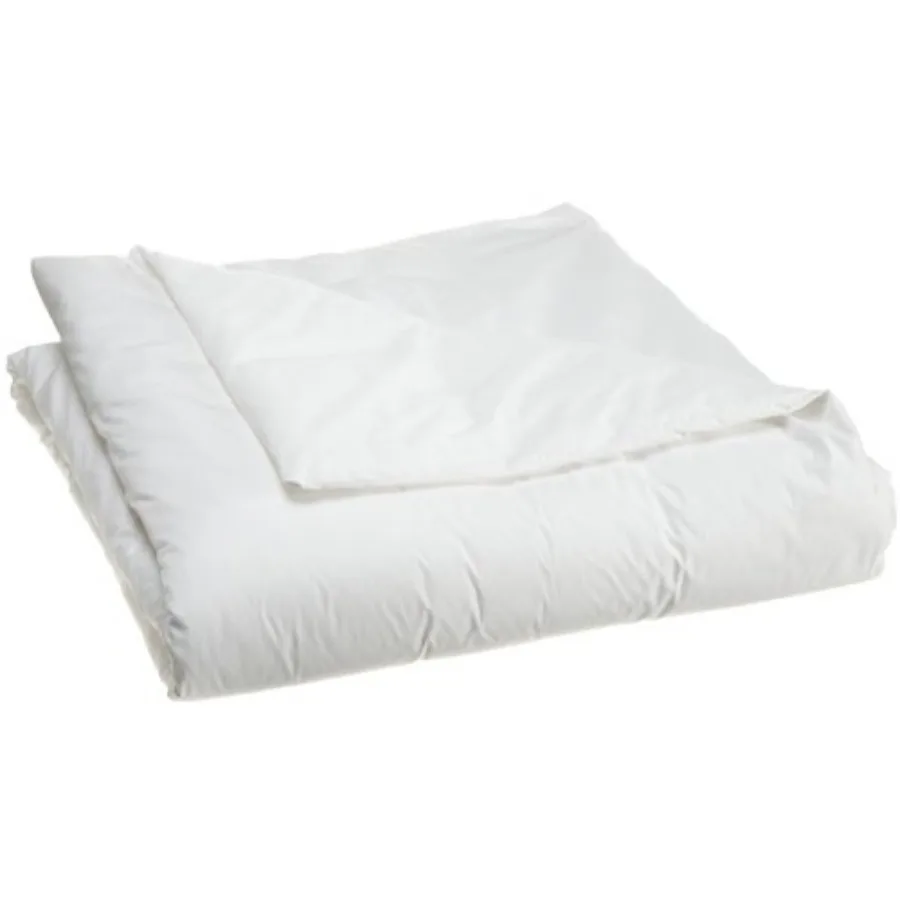 

Premium 100% Cotton Duvet Comforter Protector - Size - 86" x 86" - White - Breathable 300 Thread Count Hypoallergenic Cover - Z