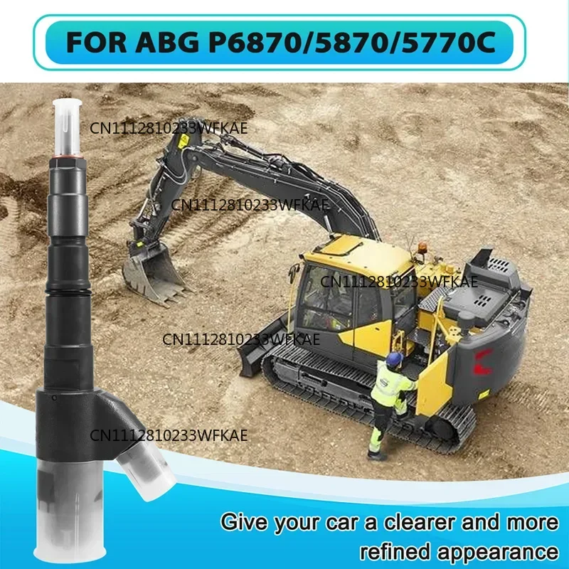 0445120067 Common Rail Fuel Injector Replacement For Volvo Excavator EC ECR EW FC Series