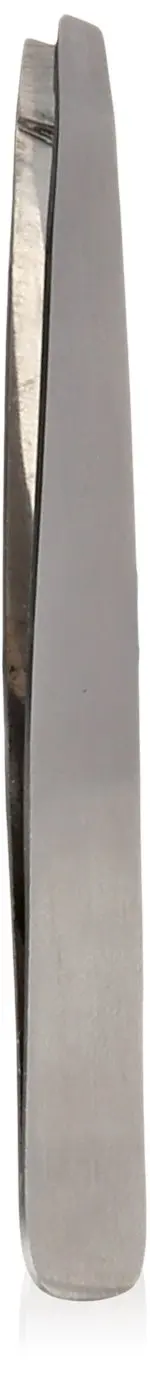 

Professional Slanted Tweezer MS350 - Stainless Steel, Precision Grip for Eyebrow & Body Hair Removal, 3.8 Inches