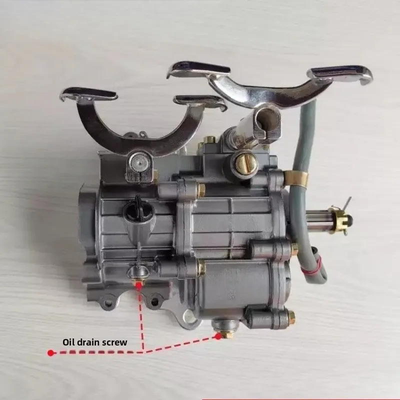 Universal Front Power Reverse Gearbox Auxiliary Transmission Accessory Fit 150-300cc Tricycle Three-Wheeler Forward Reverse
