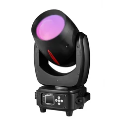 LED Moving Head Light, feixe, local, Zoom, 24 prismas de rotação, 14 Gobos, 11 roda de cores, 7-Color Roda, 6 Descarga-Lens, DJ Stage, 180W
