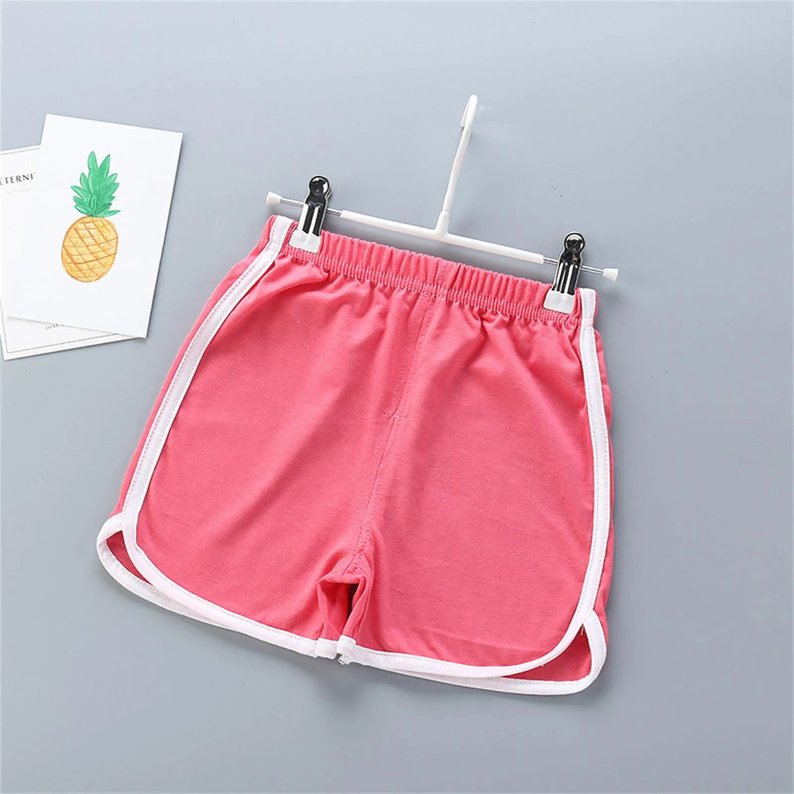 2024 Summer Kids Shorts Beach Short Boys Girls Summer Clothing Casual Bottom Sports Short Clothes Compression Shorts 1-5 Years