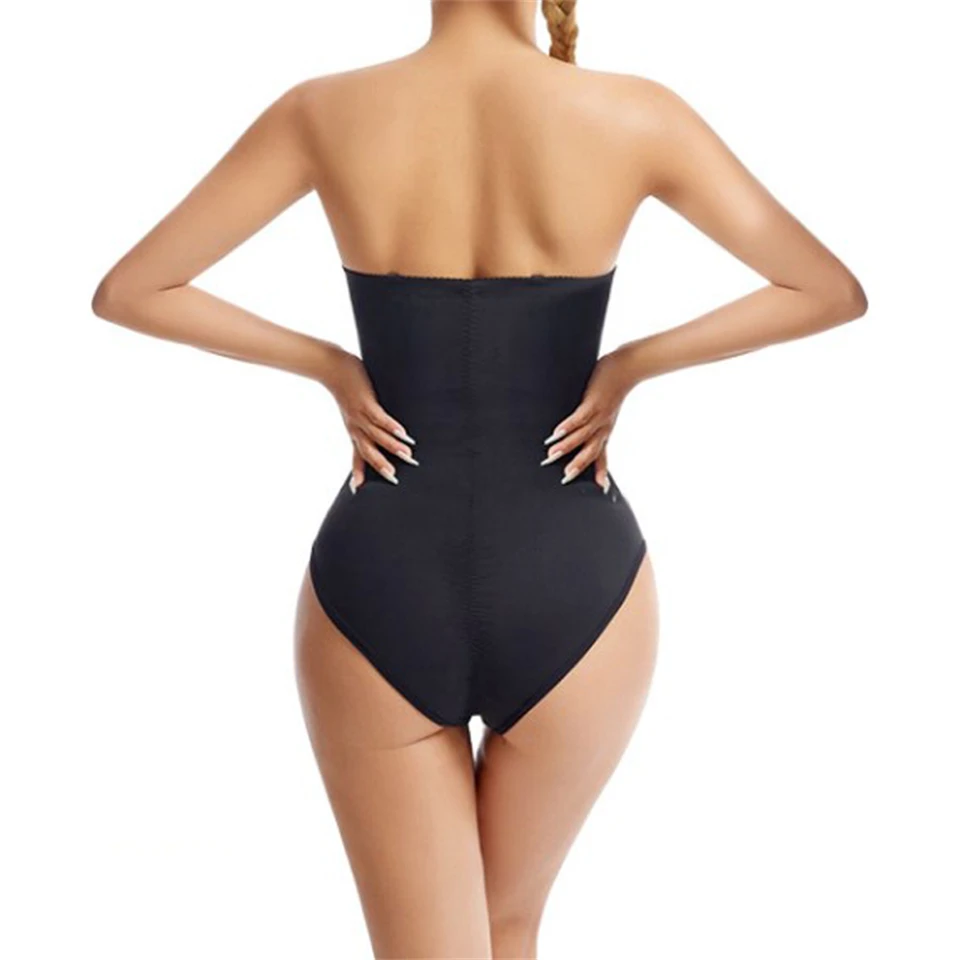 Becirzet Bodysuit Shapewear für Damen, Bauchkontrolle, Schlankheits- und Po-Former, abnehmbarer Schultergurt, Damenunterwäsche – Detail 8