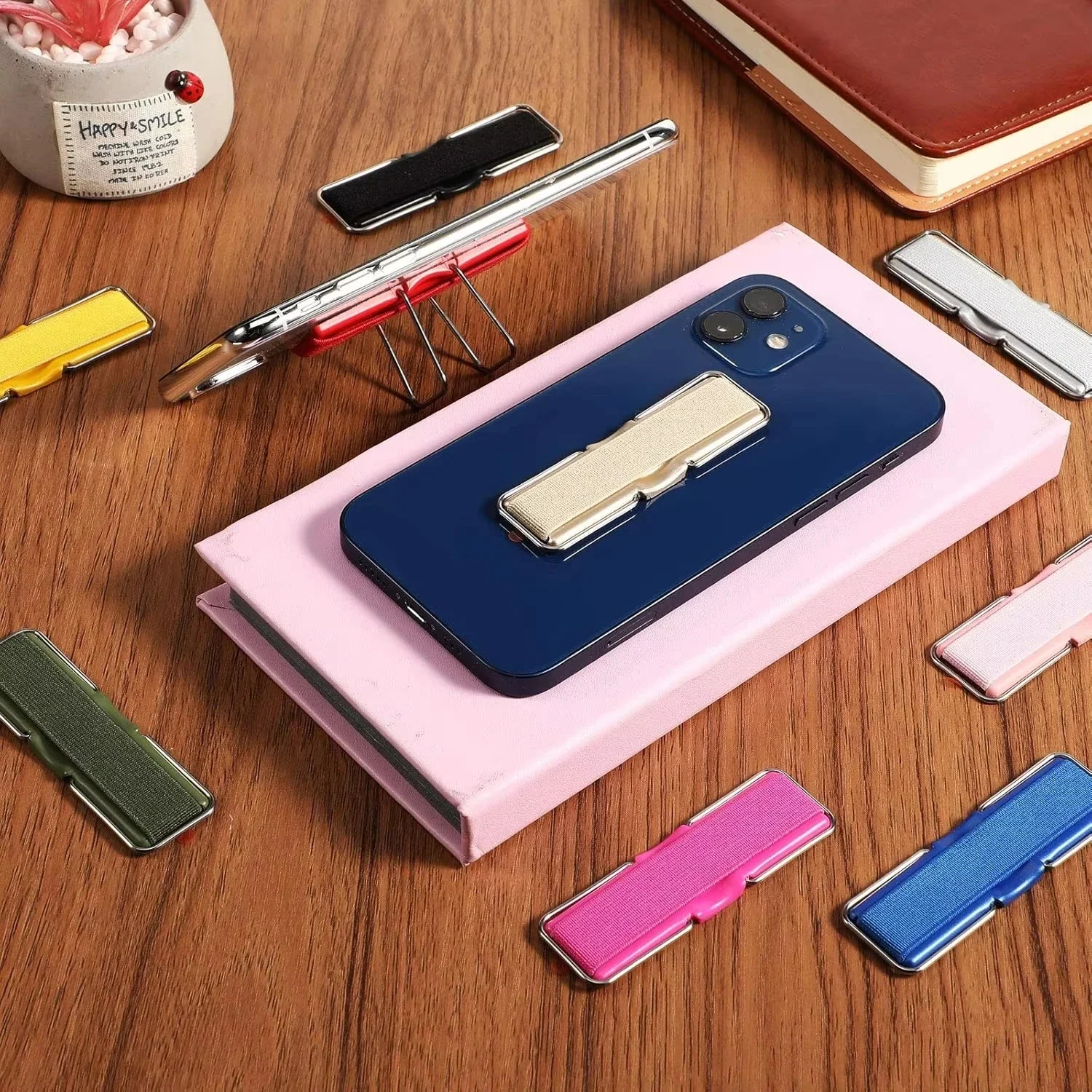 Hot Fashion Universal Elastic Finger Grip Strap Practical Smartphones Phone Holder WithStand for Mobile Phone iPhone iPad Tablet
