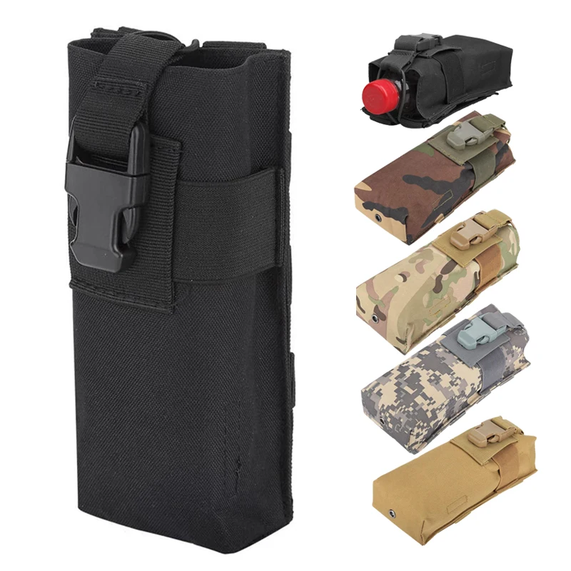 Paintball Radio Holder Nylon Walkie Talkie Pouch Tactical Interphone Storage Bag Outdooor Camping Water Bottle Holder