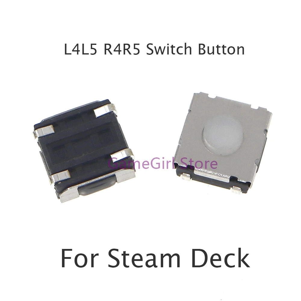 2pcs L4L5 R4R5 Tactile On/Off Switch Button Replacement For Steam Deck L4 L5 R4 R5 Micro Switch Button