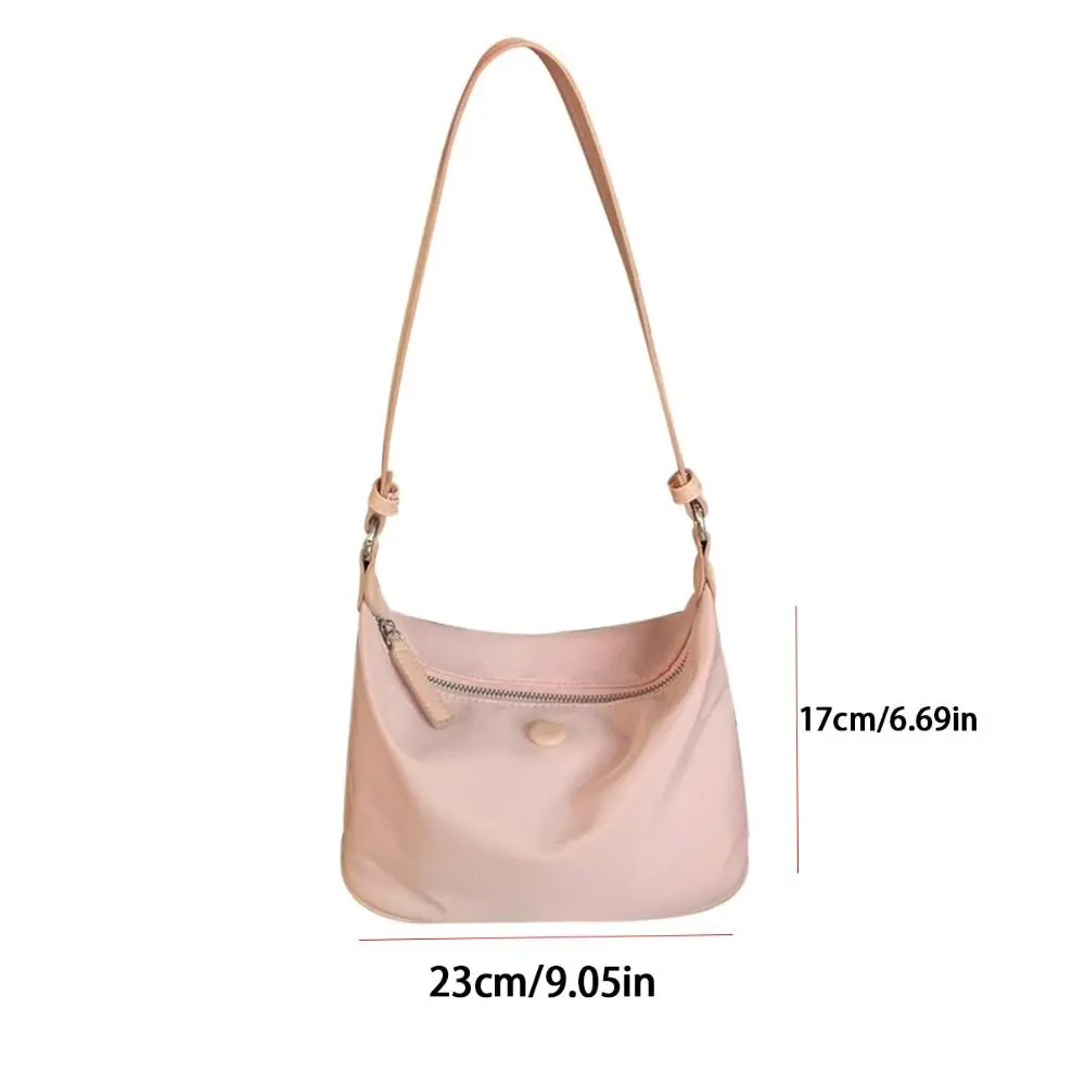 Nuova borsa da donna primaverile ed estiva borsa a tracolla singola in Nylon borsa per gnocchi leggera Casual e Versatile sotto le ascelle