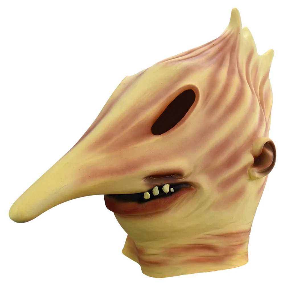 영화 곤충 액체 바바라 아담 마스크 코스프레 라텍스 변장 헤드기어 남녀공용, 성인 할로윈 파티 역할 놀이 소품