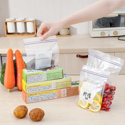 10/15/20Pcs Reusable Fresh Keeping Bag Slip Sealing Bag For Vegetable Fruit Storage Kitchen Food Freezing Preservation Bags