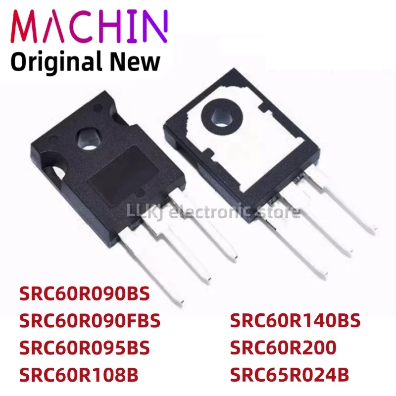 1pcs SRC60R090BS SRC60R090FBS SRC60R095BS SRC60R108B SRC60R140BS SRC60R200 SRC65R024B TO247 MOS FET TO-247.