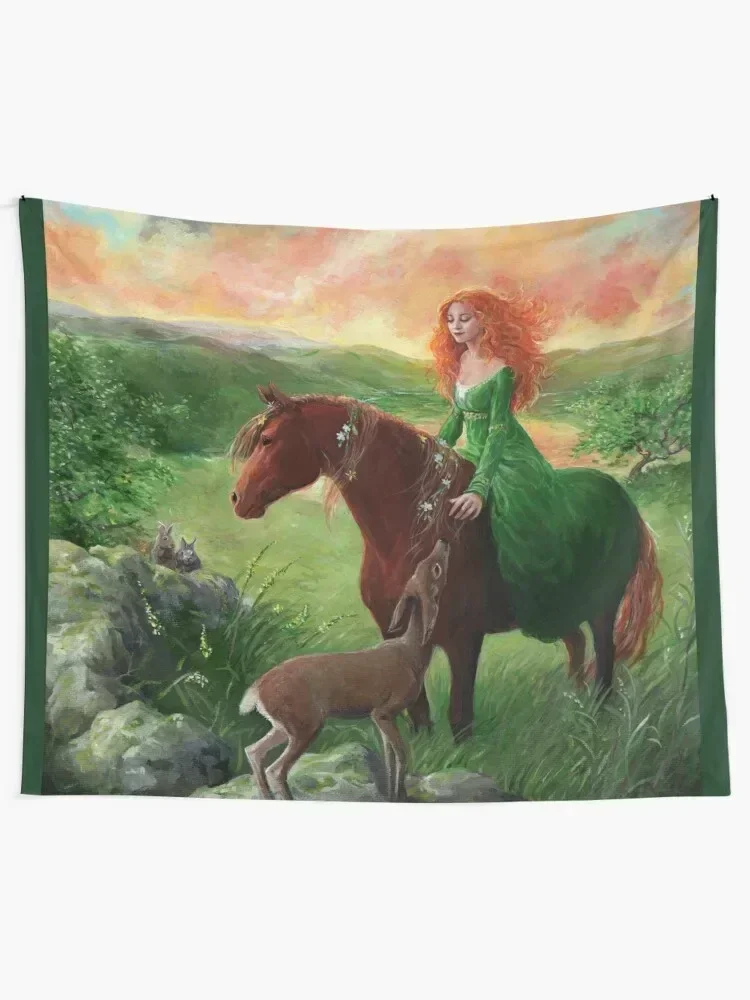 Aine, Queen of the Faeries Tapestry Cute Room Decor Decorative Wall Cute Room Things Tapestry