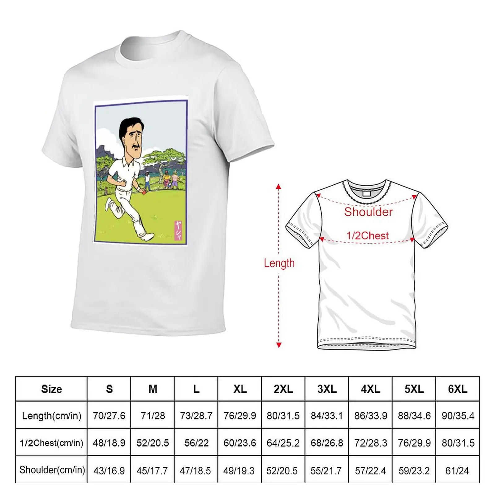 Mitchell Starc Cricket Hero T-Shirt Tough Fabric Work Tee